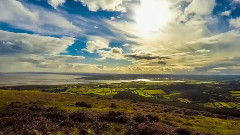 爱尔兰唐道克城市风光 时光流逝