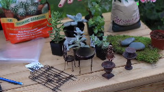 Vintage Book into Fairy Garden(古董书成仙女花园)