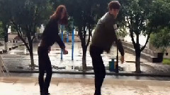 因为红 舞蹈模仿