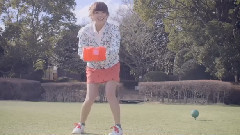 山内鈴蘭 ザバスミルク 部活ワザ選手権 #06 なんでもゴルフ