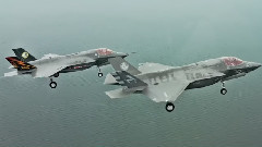 F-35B STOVL Mode Formation Flight Testing