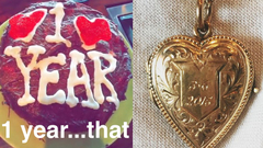 Taylor Swift - Taylor Swift与男友庆祝周年