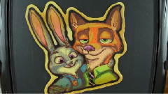 <疯狂动物城>的Pancake Art