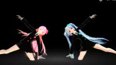 福利!初音和巡音制服PLAY