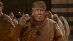 <权利的游戏>恶搞Winter is Trumping