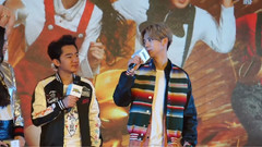 鹿晗 - 奔跑吧兄弟第四季发布会:郑恺光头鹿晗李晨穿着被吐槽