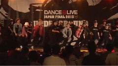 TAIKI CHOREOGRAPHY NUMBER DANCE LIVE JAPAN FINAL 2015