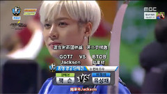 韩国综艺,Jackson(GOT7),陆星材(BTOB),GOT7,韩国群星 - 王嘉尔射箭比赛