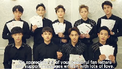 Special Message From EXO For S.M.C&C GLOBAL