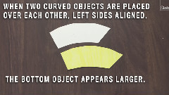 Different Sized Train Track Optical Illusion Explained By Jastrow Illusion