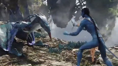 电影<阿凡达>精彩片段之飞行