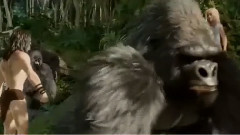 影视原声 - 电影<丛林之王>片段之人猿决斗