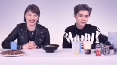 鹿晗 - 和鹿晗约会茶餐厅学学广东话