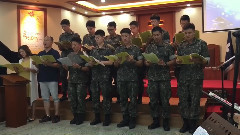 允浩26师团晚餐前独特的军乐队颂