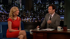 Kate Upton Letterman Turn Cup Game