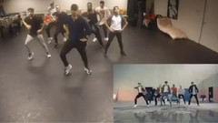 Keonemadrid更新IG:跳FIRE燃烧防弹少年团的舞蹈