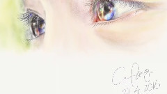 鹿晗 - 眼睛 绘图过程