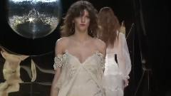 Spanish wedding dress brand YolanCris 2016 orchid series of wedding dress show