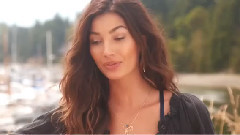 Amorous feelings of sexy bikini beautiful temptation