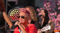 Pink - Just Like Fire(Jimmy Kimmel秀)现场版