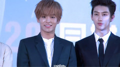 周艺轩(UNIQ),李汶翰(UNIQ) - <梦想合伙人>北京万达CBD首映礼