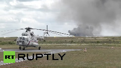 Упал ударный вертолет Ми-28Н