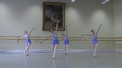 Vaganova Ballet Academy. Exercises on pointe, Classical Dance Exam.