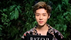 鹿晗 - <芭莎男士>七月品位封面:鹿晗 预告花絮1