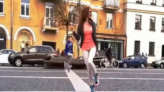 跟姐一起 模仿曳步舞