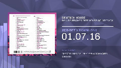 德语区电音Deutsch House的官方夏日合辑