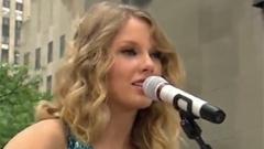 Taylor Swift - Teardrops On My Guitar Today Show