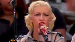 Christina Aguilera - Not Myself Tonight Early Show