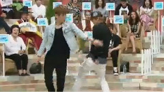 MBC 改变世界的Quiz 白贤 & 鹿晗Dance Cut