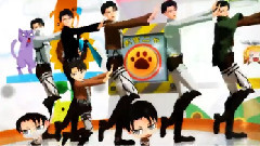 各种属性的的兵长卖萌跳 薛定谔的小猫