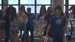 TV Daily 新闻报道 少女时代金浦机场出国