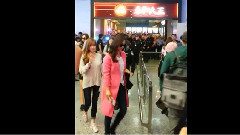 上海浦东国际机场送机