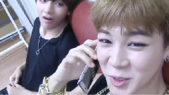 Jimin Is On The Phone With Ms.A.R.M.Y.