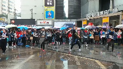 Super Junior九周年成都快闪应援