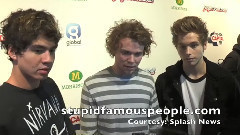 5 Seconds of Summer - 2014Jingle Bell Ball采访