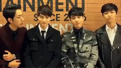 CNBLUE Greeting Message To Fans In Mexico