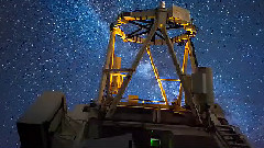 夏威夷毛伊岛空间监视站太空延时摄影