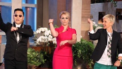 Psy,Britney Spears - 教Britney跳江南Style