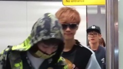 EXO柏林机场接机