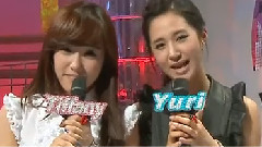 MBC音乐中心 Yuri & Tiffany MC Cut