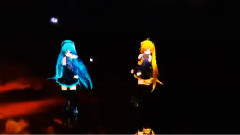 初音和亚北的舞斗