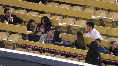 SNSD Loving the Nachos at Dodger Stadium13/06/05