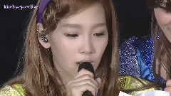 日巡最终場 金泰妍读信落泪