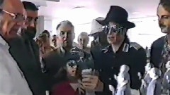 Michael Jackson - 1992年危险之旅期间参观巴伦西亚的Lladro工厂