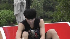 全力以赴室外录制