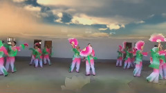 常乐镇文化站广场舞-情暖一家